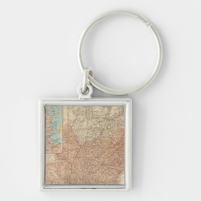 United States 2 Key Ring (Front)