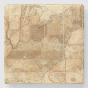 United States 39 Stone Coaster