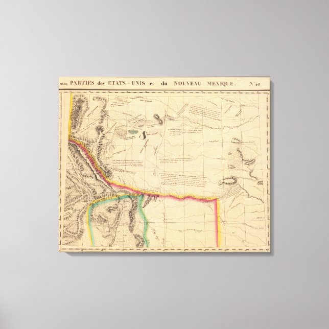 United States 48 Canvas Print (Front)