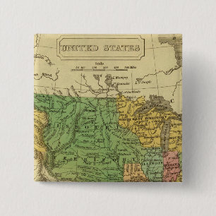United States 6 15 Cm Square Badge