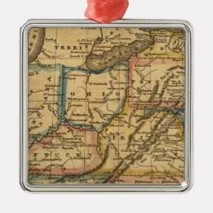 United States 9 Metal Tree Decoration