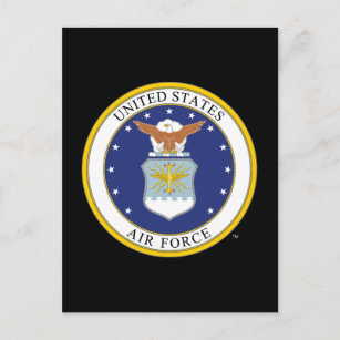 United States Air Force Emblem Postcard