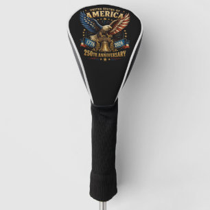 United States America 250th Anniversary Eagle Golf Head Cover