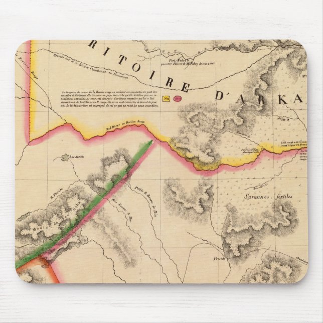 United States, America 55 Mouse Mat (Front)