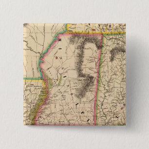 United States, America 56 15 Cm Square Badge