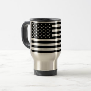 united states america black flag usa symbol travel mug