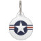 united states america country flag roundel symbol