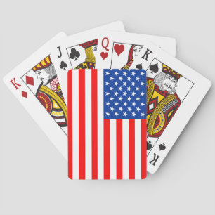 united states america country flag usa symbol playing cards
