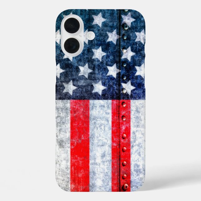 United States American Flag Case-Mate iPhone Case (Back)