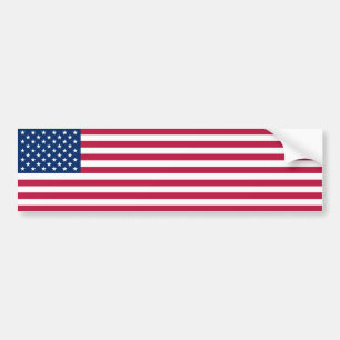 United States/American Flag, USA/US Bumper Sticker