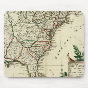 United States and Canada Mouse Mat