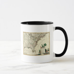 United States and Canada Mug