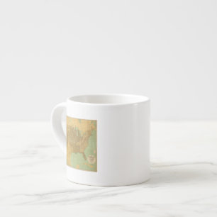 United States and Territories Espresso Cup