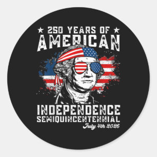 United States Army 1775-2025 250th Anniversary We  Classic Round Sticker