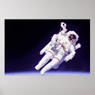 United States Astronaut Poster