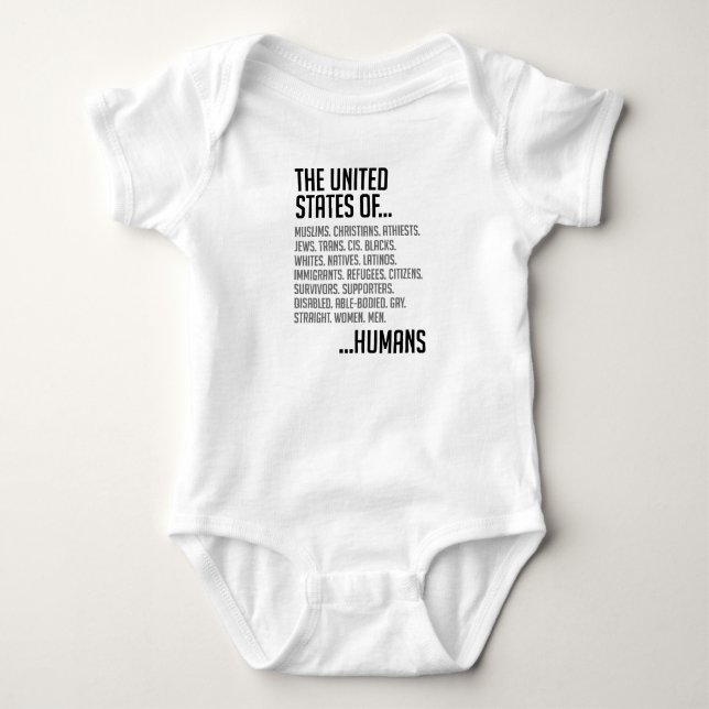 United States Baby Bodysuit (Front)