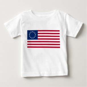 United States Betsy Ross Flag Baby T-Shirt