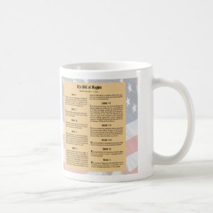 United States Bill of Rights Coffee Mug