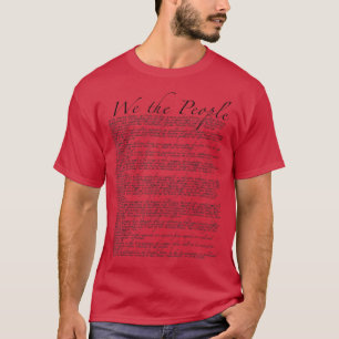 United States Bill Of Rights Us Constitution 6026  T-Shirt
