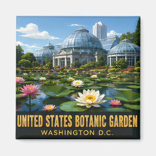 United States Botanic Garden Washington DC Travel  Magnet