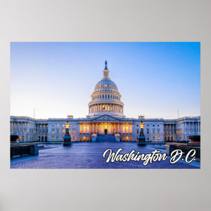 United States Capital Building, Washington, D.C. Poster