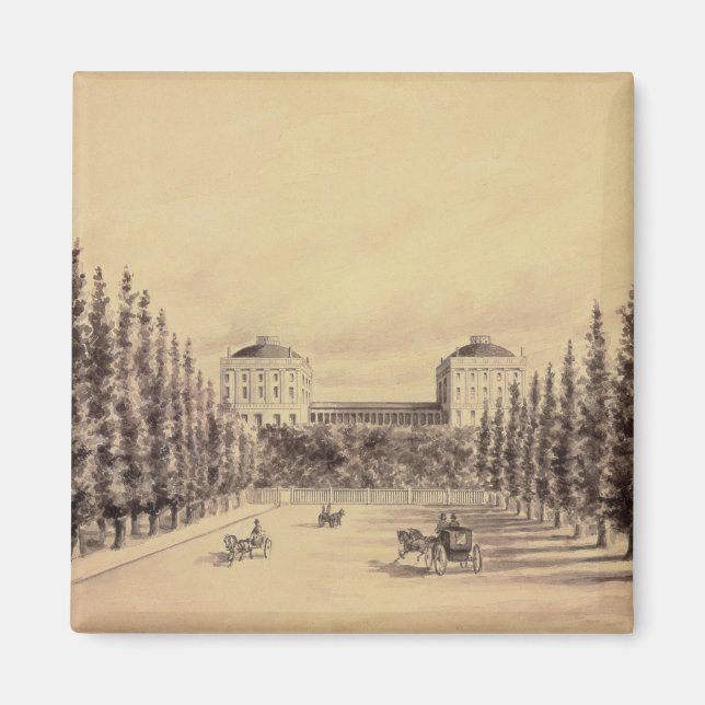 United States Capitol from Pennsylvania Avenue Magnet (Front)