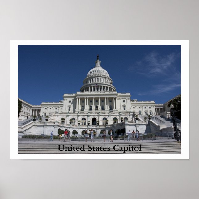 United States Capitol Poster (Front)