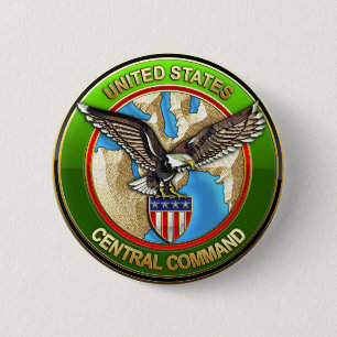 United States Central Command 6 Cm Round Badge