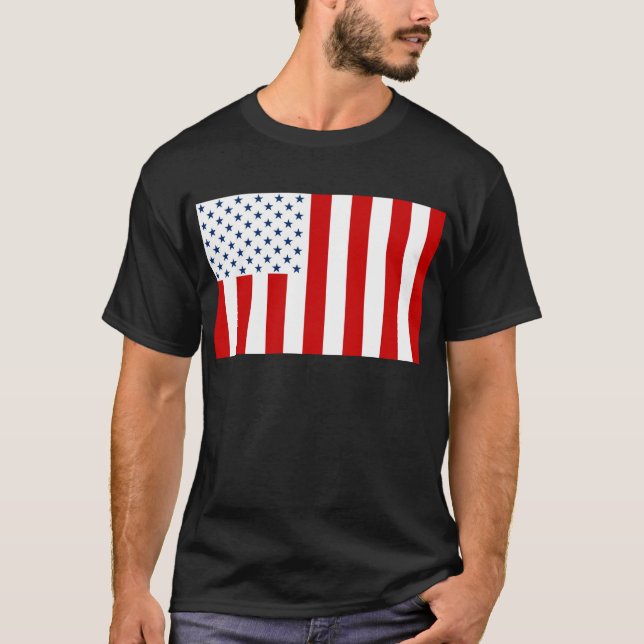 United States Civil Flag Sons of Liberty Variation T-Shirt (Front)