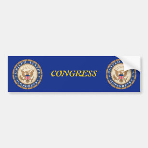 United States Congress Bumper Sticker