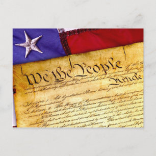 United States Constitution Postcard