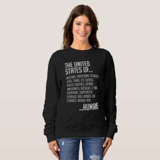 United States Dark Women's Basic Sweatshirt