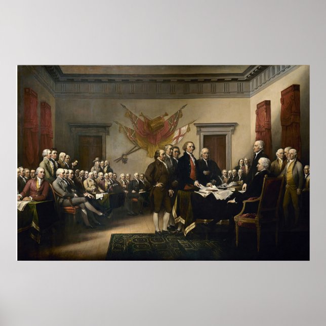 United States Declaration of Independence / Poster (Front)