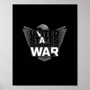 United States Department Of War - Rename Departmen Poster