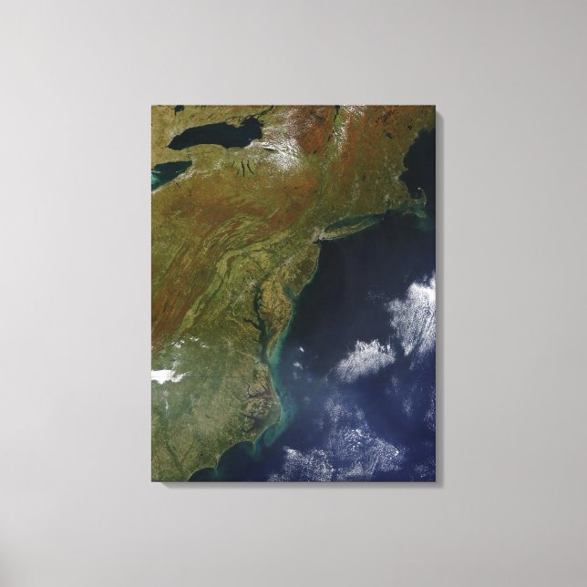 United States East Coast Canvas Print (Front)