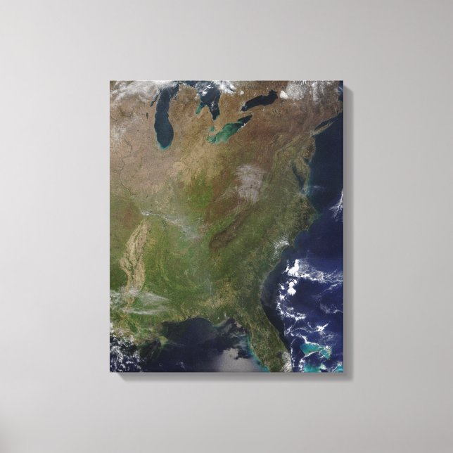 United States East Coast Canvas Print (Front)