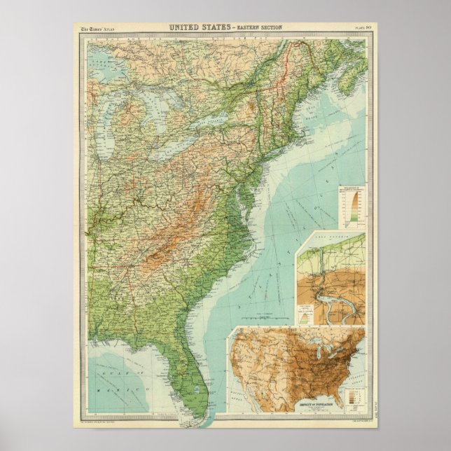 United States eastern section Poster (Front)