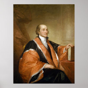 United States First Supreme Court Justice John Jay Poster