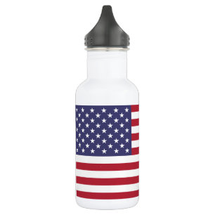 United States Flag 532 Ml Water Bottle
