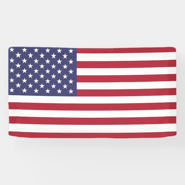 United States Flag Banner (Horizontal)