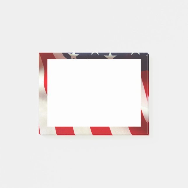 United States flag closeup Post-it Notes (Front)