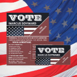 United States Flag Design, Political Campaigner Flyer<br><div class="desc">United States Flag Design,  Political Campaigner Advertising Flyer by The Business Card Store.</div>