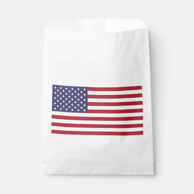 United States Flag Favour Bags (Front)