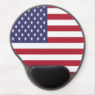 United States Flag Gel Mouse Mat