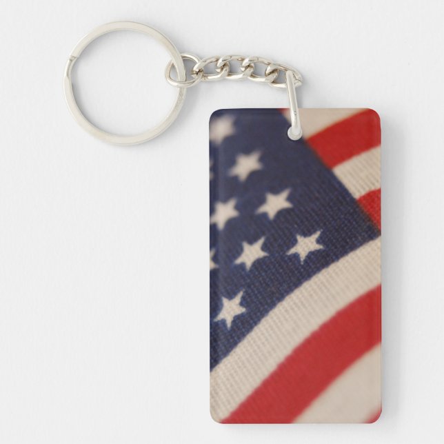 United States Flag Keychain (Front)