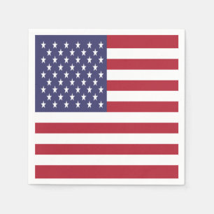 United States Flag Napkin