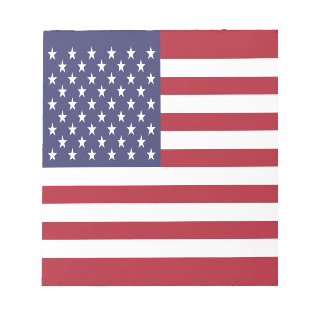 United States Flag Notepad (Front)