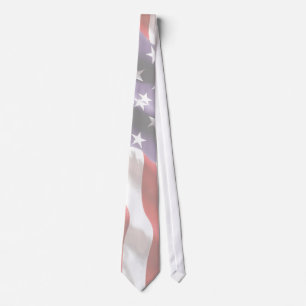 United States Flag Stars n Stripes Tie