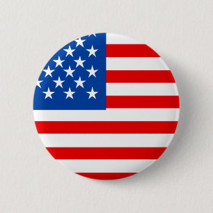 United States Flag T-shirts and Gifts 6 Cm Round Badge
