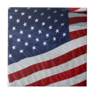 United States Flag Tile